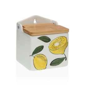 Oliera Home ESPRIT Giallo Acciaio inossidabile Cristallo 6 x 6 x 30,5 cm | Tienda24 - Global Online Shop Tienda24.eu