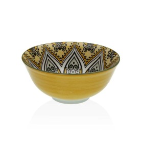 Bowl Versa Chevron Bamboo Porcelain Mango wood | Tienda24 - Global Online Shop Tienda24.eu