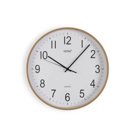 Wall Clock Versa Plastic Quartz MDF Wood 4 x 30 x 30 cm by Versa, Wall Clocks - Ref: S3413477, Price: 14,82 €, Discount: %