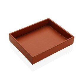 Bandeja Blanco Madera MDF Hoja de planta 49 x 2,7 x 17,3 cm Decoración (6 Unidades) | Tienda24 - Global Online Shop Tienda24.eu