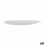 Bandeja Blanco Madera MDF Hoja de planta 49 x 2,7 x 17,3 cm Decoración (6 Unidades) | Tienda24 - Global Online Shop Tienda24.eu