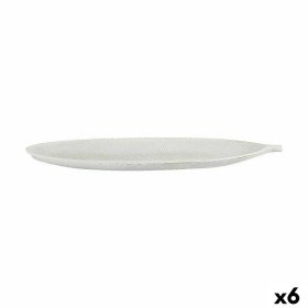 Set di Vassoi DKD Home Decor Bianco Nero Dorato Legno MDF Moderno Vaso 40 x 30 x 6 cm (2 Unità) (12 Unità) | Tienda24 - Global Online Shop Tienda24.eu