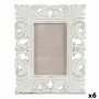 Cadre photo 18,5 x 23 x 1,3 cm Blanc Bois MDF (6 Unités) | Tienda24 - Global Online Shop Tienda24.eu