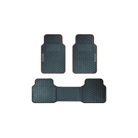 Set de Alfombrillas para Coche Sparco SPCF500RD Negro/Rojo Negro Rojo (3 pcs) de Sparco, Alfombrillas antideslizantes - Ref: ...