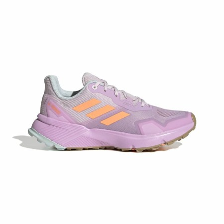 Chaussures de Running pour Adultes Adidas Terrex Soulstride Rose | Tienda24 Tienda24.eu