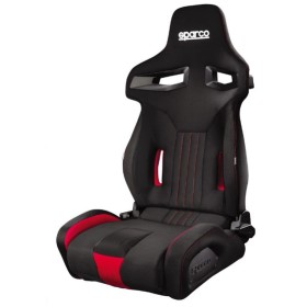 Racing seat Sparco 009011NRRS Car Black Red by Sparco, Seats, benches and accessories - Ref: S3721551, Price: 407,00 €, Disco...