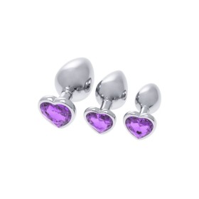 Plug Anale Dream Toys Gleaming Love Argentato | Tienda24 - Global Online Shop Tienda24.eu