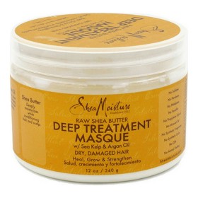 Máscara Capilar Shea Moisture Raw Shea Butter (340 g) de Shea Moisture, Máscaras - Ref: S4244821, Preço: 16,21 €, Desconto: %