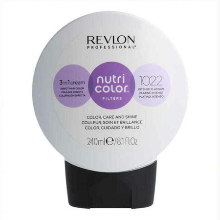 Tinte Permanente Nutri Color Revlon Nutri Color 1022 Platino (240 ml) | Tienda24 - Global Online Shop Tienda24.eu