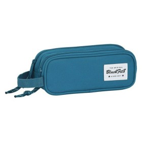 Trousse Fourre-Tout Triple Glow Lab Cisnes Bleu clair 22 x 12 x 3 cm | Tienda24 - Global Online Shop Tienda24.eu