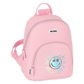 Lässiger Rucksack Smiley Iris Rosa (25 x 30 x 13 cm) von Smiley, Kinderrucksäcke - Ref: S4304563, Preis: 11,06 €, Rabatt: %