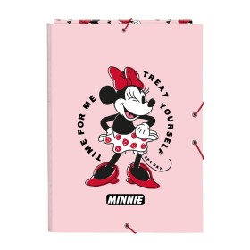 Organiser Folder Minnie Mouse Me time Pink A4 by Minnie Mouse, Folders - Ref: S4307693, Price: 6,68 €, Discount: %