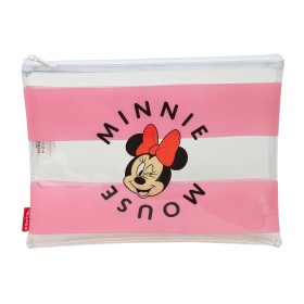 Waterproof Bag Minnie Mouse Beach Pink Transparent by Minnie Mouse, Cosmetic Cases - Ref: S4311004, Price: 5,81 €, Discount: %