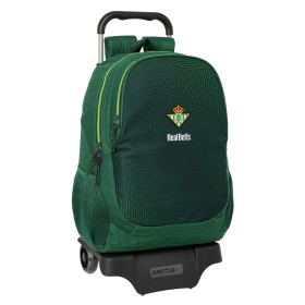 Mochila Escolar com Rodas Real Betis Balompié Verde 30 x 43 x 14 cm de Real Betis Balompié, Mochilas infantis - Ref: S4311099...