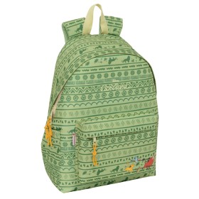 Laptop Backpack Mufasa Green Beige 31 x 43 x 13 cm by Mufasa, Bags and covers for laptops and netbooks - Ref: S4311259, Price...