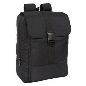 Laptop Backpack F.C. Barcelona Premium Black 29 x 39 x 12 cm by F.C. Barcelona, Bags and covers for laptops and netbooks - Re...