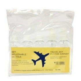 Travel Set Walkiria Plastic Transparent (5 pcs) by Walkiria, Travel Bottles & Containers - Ref: S4508506, Price: 5,90 €, Disc...