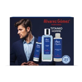 Men's Perfume Set Alvarez Gomez Titanio Homme 3 Pieces by Alvarez Gomez, Sets - Ref: S4516172, Price: 12,20 €, Discount: %