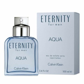 Men's Perfume Calvin Klein EDT 100 ml Eternity Aqua by Calvin Klein, Eau de Perfume - Ref: S4518521, Price: 37,73 €, Discount: %