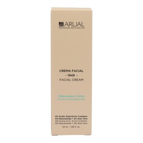 Facial Make Up Remover Arual Crema Facial 50 ml by Arual, Cleansers and scrubs - Ref: S4520559, Price: 15,78 €, Discount: %