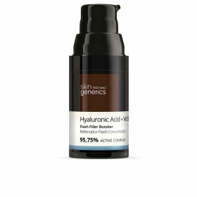 Concentrado Intensivo de Día Skin Generics 30 ml Ácido Hialurónico Vitamina B3 2 Piezas de Skin Generics, Maquillajes correct...