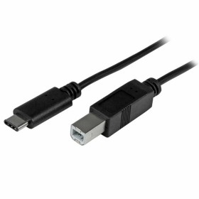 Câble USB C vers USB B Startech USB2CB2M    (2 m) Noir de Startech, Câbles USB - Réf : S55058065, Prix : 21,62 €, Remise : %