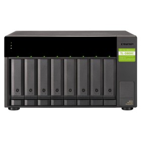 Network Storage Qnap TL-D800C Black Black/Grey by Qnap, Network attached storage - Ref: S55065368, Price: 562,36 €, Discount: %