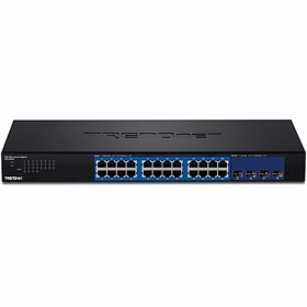 Switch Trendnet TEG-30284 1000 Mbit/s Black by Trendnet, Network switches - Ref: S55065847, Price: 280,07 €, Discount: %