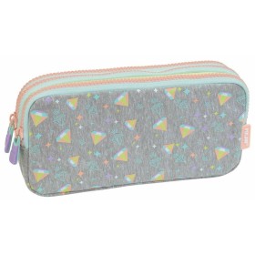 Dreifaches Mehrzweck-Etui Milan SUGAR DIAMOND Grau von Milan, Federmäppchen - Ref: M0300092, Preis: 12,17 €, Rabatt: %