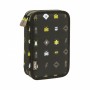 Plumier Doble Milan 081264BTM Negro de Milan, Estuches - Ref: M0300095, Precio: 19,03 €, Descuento: %