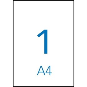 Étiquettes adhésives Apli 01788 500 Volets 210 x 297 mm Blanc de Apli, Étiquettes adhésives et autocollants - Réf : M0300156,...