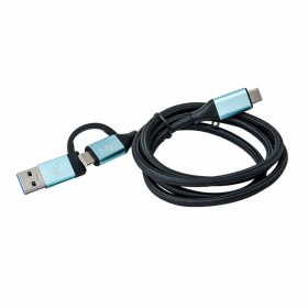 Câble USB C i-Tec C31USBCACBL Bleu Noir Noir/Bleu 1 m de i-Tec, Câbles USB - Réf : S55090349, Prix : 14,73 €, Remise : %