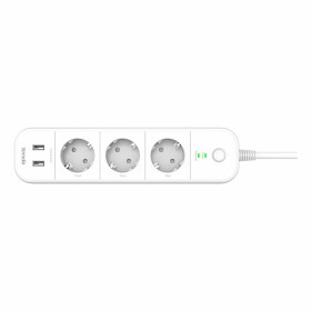 Schuko 3 Way Multi-socket Adapter Ewent EW3957 (1,5 m) | Tienda24 - Global Online Shop Tienda24.eu