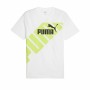 Camisola de Manga Curta Homem Puma POWER Graphic | Tienda24 Tienda24.eu