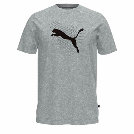 Camisola de Manga Curta Homem Puma Graphics Cat | Tienda24 Tienda24.eu