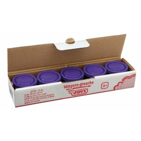 Tempere Jovi 50323 Violetta Legno Carta Stoffa Cartoncini 35 ml 5 Unità di Jovi, Colori a tempera - Rif: M0300354, Prezzo: 6,...