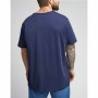 Short-sleeve Sports T-shirt Lee Ss Patch Logo Blue | Tienda24 Tienda24.eu