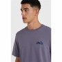 Camiseta Deportiva de Manga Corta O'Neill Ka Framed Morado | Tienda24 Tienda24.eu