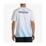 T-Shirt de Desporto de Manga Curta Bullpadel Abino Branco | Tienda24 Tienda24.eu