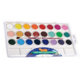 Set de peintures aquarelle Jovi 800/24 24couleurs Coffret de Jovi, Aquarelles - Réf : M0300395, Prix : 7,80 €, Remise : %