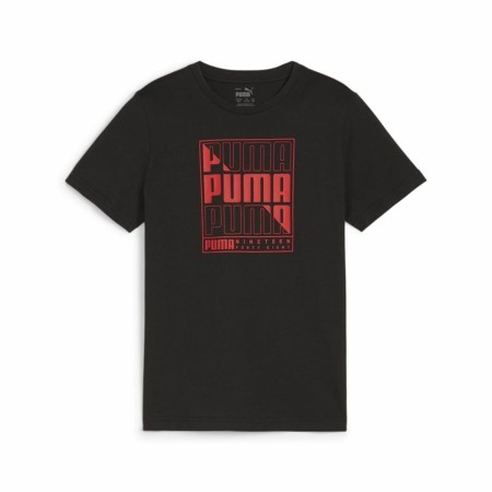 Camiseta de Manga Corta Infantil Puma Graphic | Tienda24 Tienda24.eu