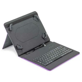 Bluetooth-Tastatur für Tablet Maillon Technologique MTKEYUSBPR2 9.7"-10.2" Schwarz Qwerty Spanisch Purpur Spanisch von Maillo...