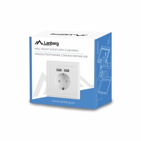 Netzstecker Lanberg AC-WS01-USB2-F von Lanberg, Schuko-Stecker - Ref: S5604367, Preis: 9,80 €, Rabatt: %