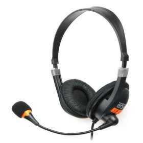 Auricolari con Microfono Natec NSL-0294 Nero Arancio (1 Unità) di Natec, Cuffie e accessori - Rif: S5604490, Prezzo: 8,58 €, ...