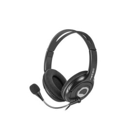 Headphones with Microphone Natec Bear 2 Black by Natec, Headphones and accessories - Ref: S5604987, Price: 6,16 €, Discount: %