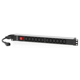 Schrank Salicru SPS 12F PDU C13/C14 Schwarz von Salicru, Mehrfachsteckdosen - Ref: S5607750, Preis: 31,38 €, Rabatt: %