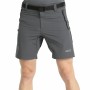 Pantalón Corto Deportivo +8000 Merlo Gris | Tienda24 Tienda24.eu