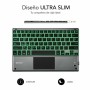 Teclado com Touchpad Subblim SUB-KBT-SMBT51 Cinzento Multicolor Qwerty espanhol QWERTY de Subblim, Teclados - Ref: M0300457, ...