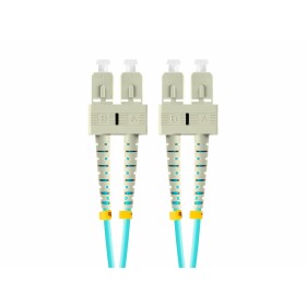 Latiguillo Lanberg OM3 50/125 Azul 1 m Duplex de Lanberg, Cables de fibra óptica - Ref: S5614640, Precio: 5,06 €, Descuento: %