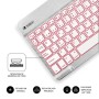 Clavier Bluetooth Subblim SUB-KBT-SMBL30 Multicouleur Argenté Espagnol Qwerty QWERTY | Tienda24 - Global Online Shop Tienda24.eu